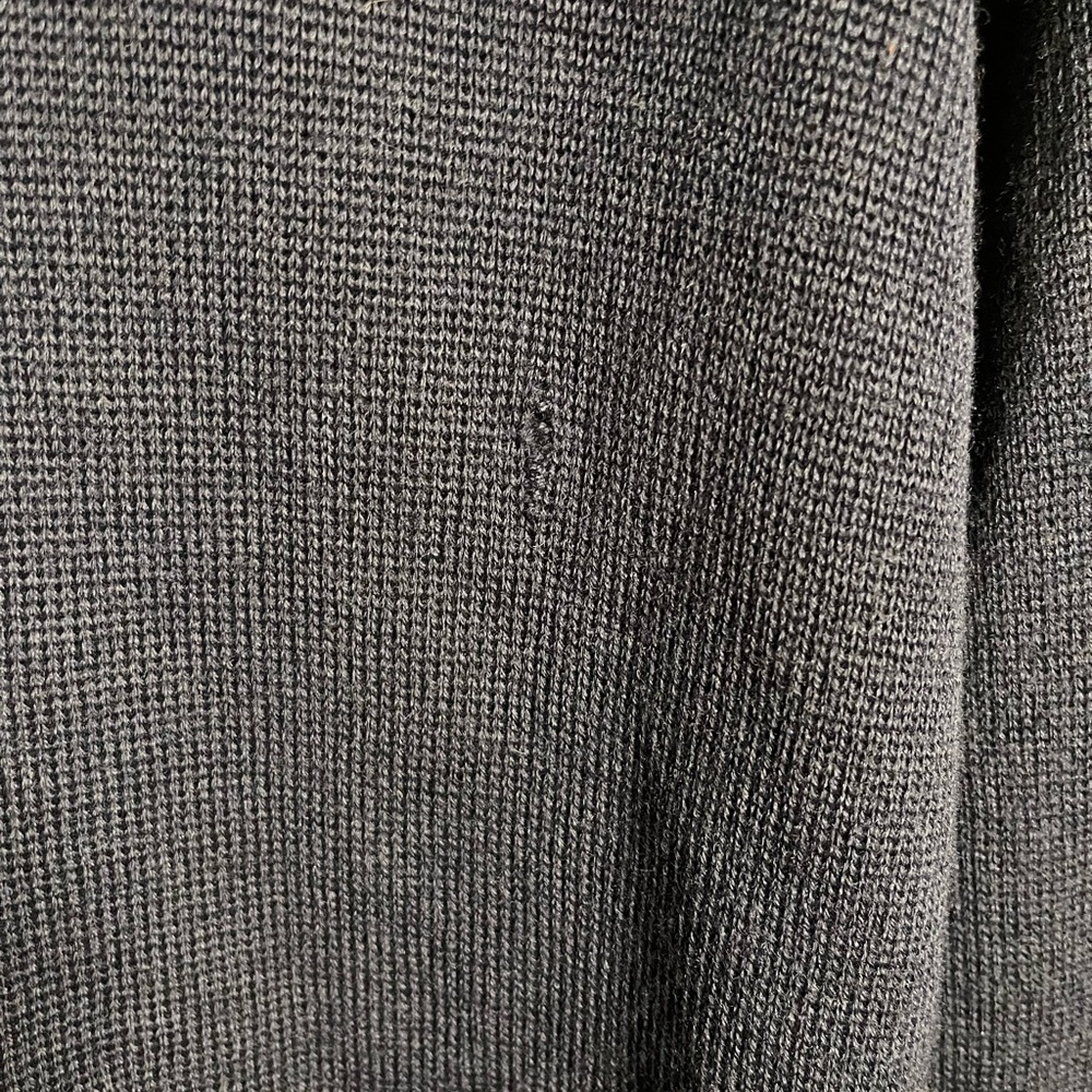 VINTAGE Vitabella 100% Wool Sweater with Floral Embroidery - Picture 7 of 12
